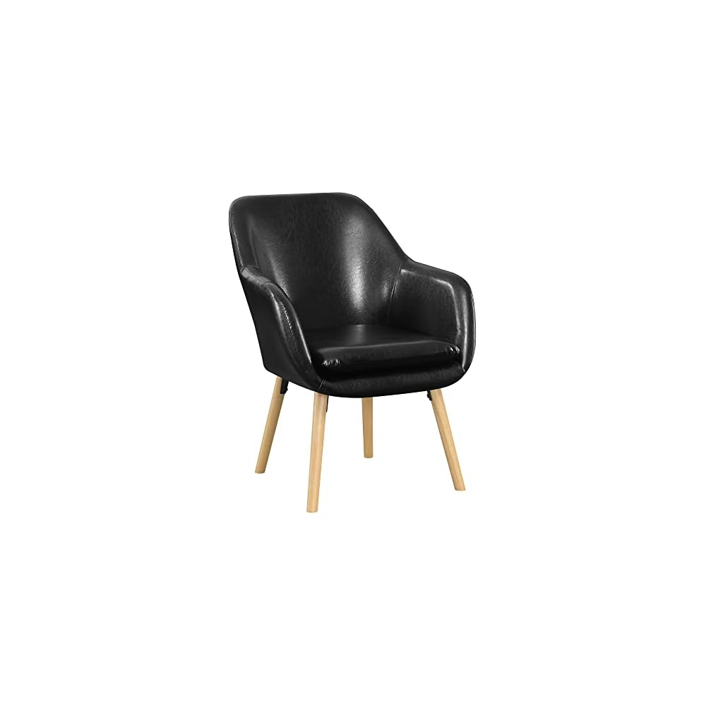 Convenience Concepts Take a Seat Charlotte Accent Chair, Black