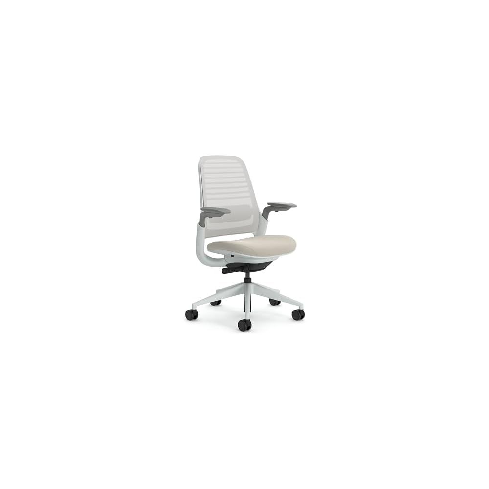 Steelcase Ergonomic Office Chair Series 1 Headrest Beige