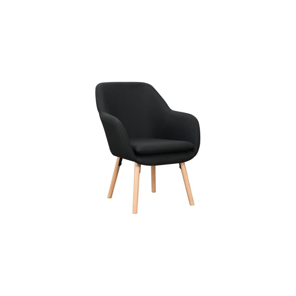 Convenience Concepts Take a Seat Charlotte Accent Chair, Black