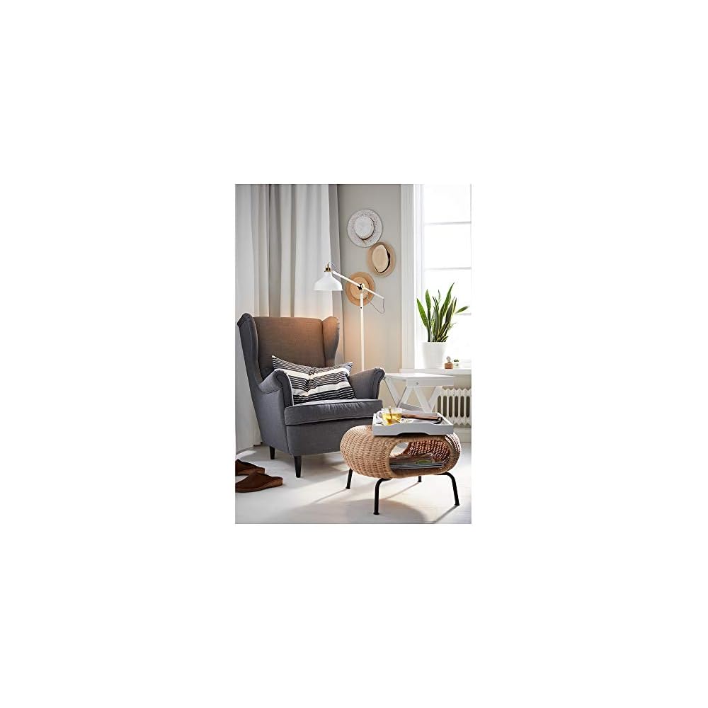 ProTuning STRANDMON Wing chair, Nordvalla dark grey