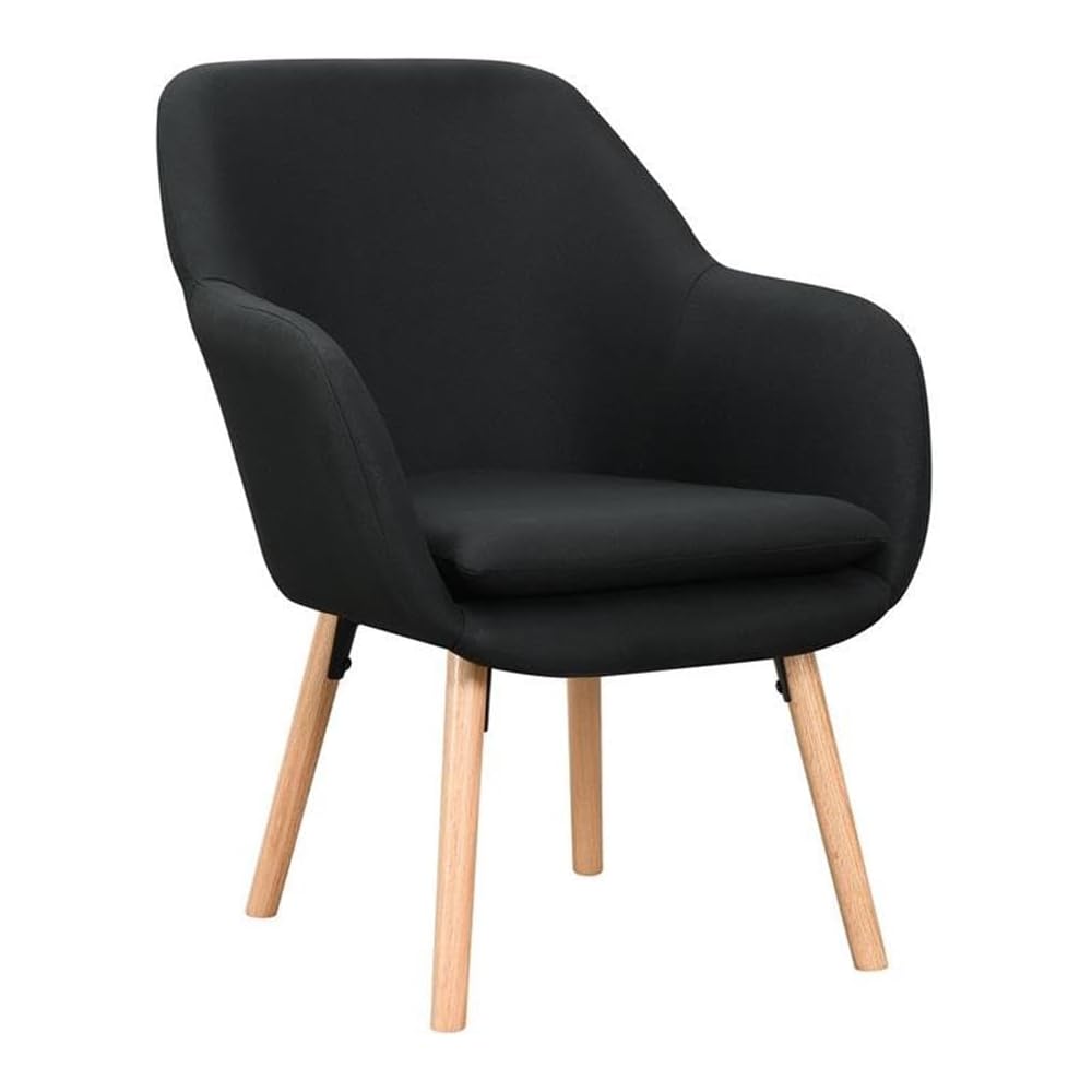 Convenience Concepts Take a Seat Charlotte Accent Chair, Black
