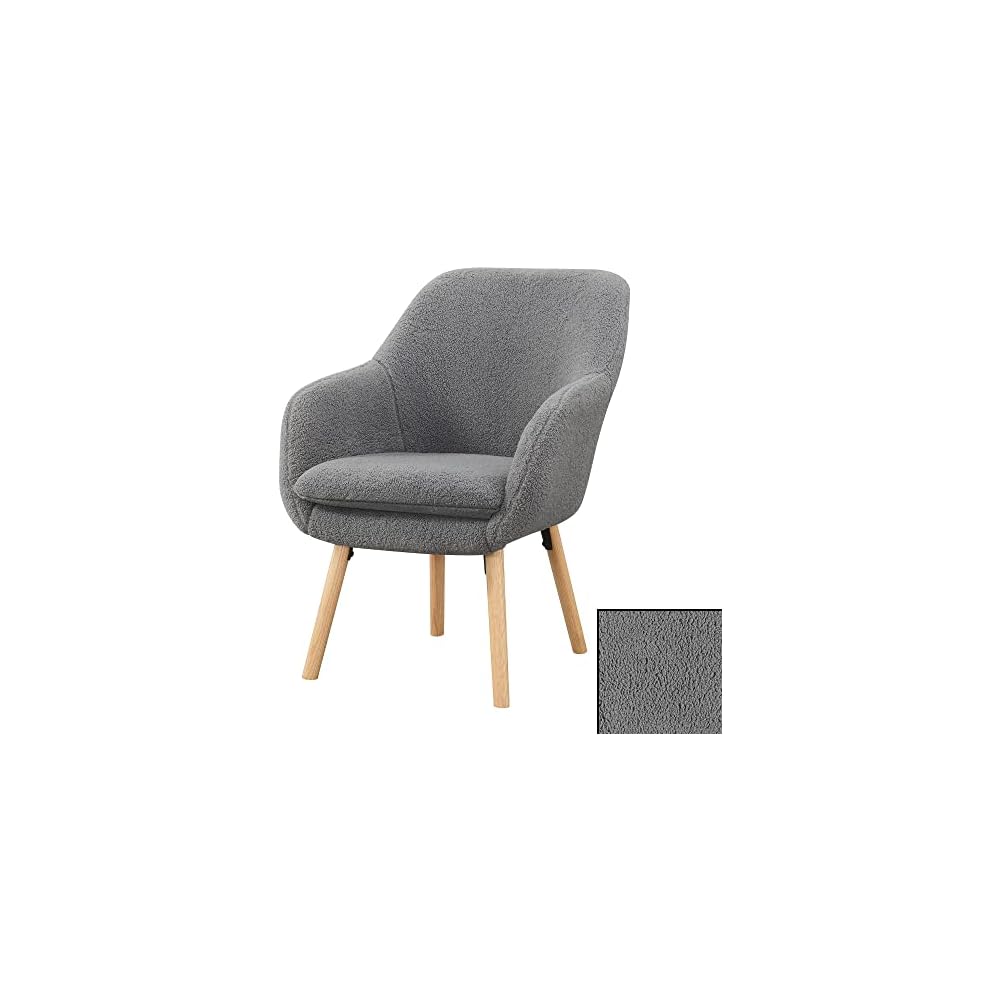 Convenience Concepts Take a Seat Charlotte Accent Chair, Black