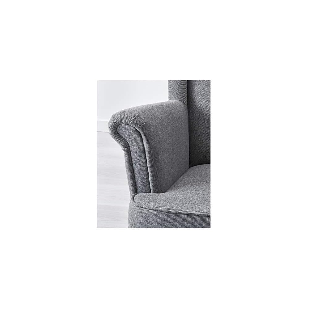 ProTuning STRANDMON Wing chair, Nordvalla dark grey